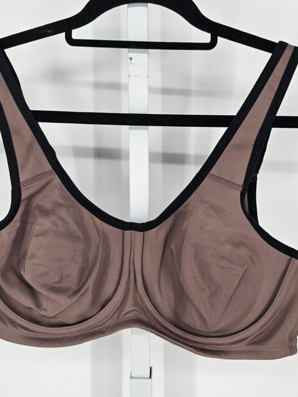 Paramour Womens Sz 40C Unlined Full Coverage T Shirt Bra Taupe Brown